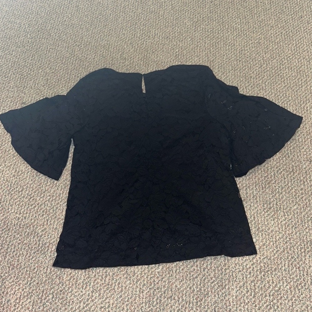 Banana Republic Black Lace Women's Top.